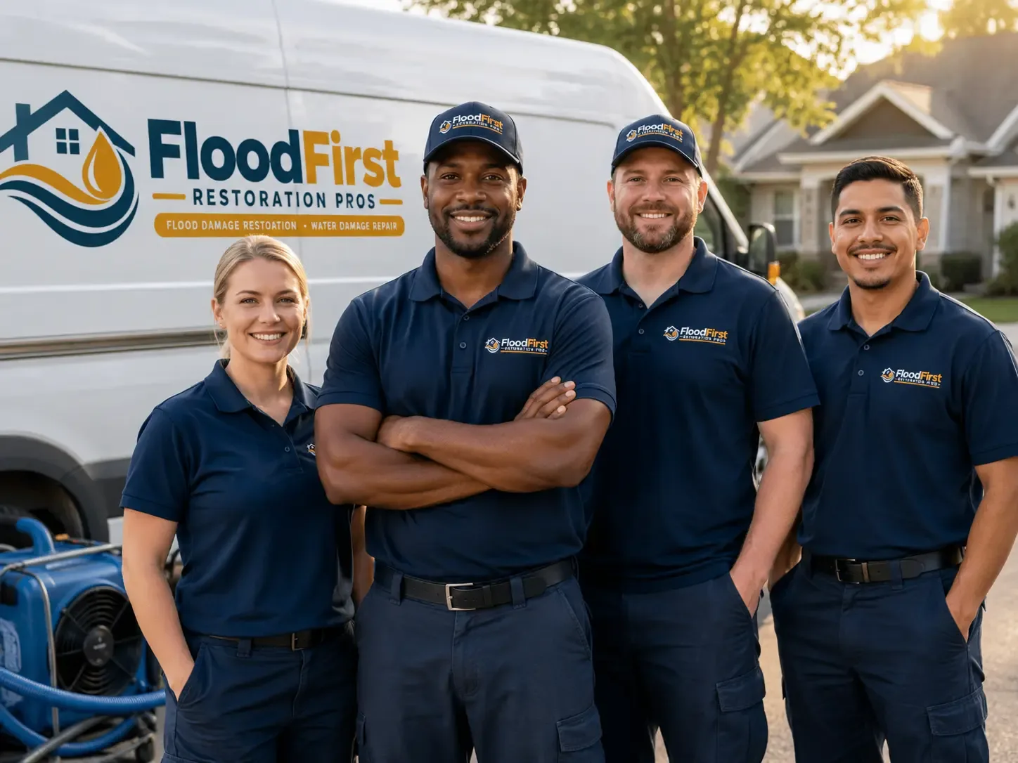 Flood Damage Restoration company in Ball, LA